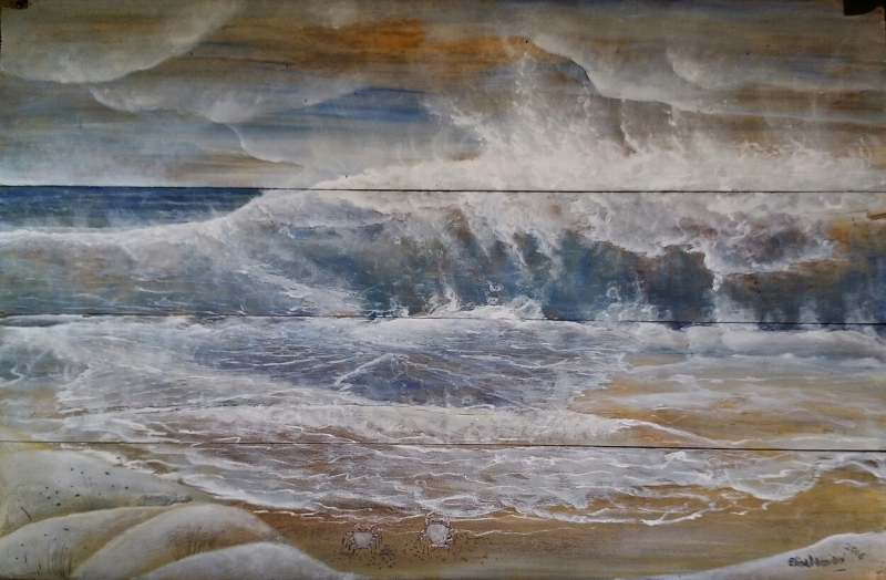 olas y mar